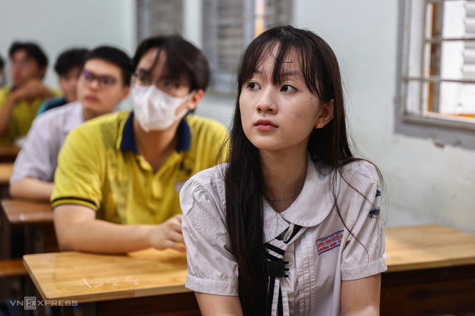 233a6085-1752626170-4180-1752626292 Thí sinh TP HCM thi tốt nghiệp THPT 2025. Ảnh: Quỳnh Trần