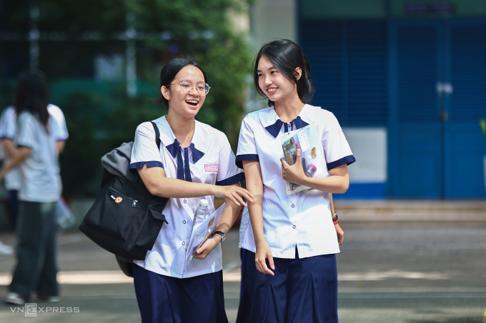 233a7216-1752620571-5538-1752620647 Thí sinh TP HCM thi tốt nghiệp THPT 2025. Ảnh: Quỳnh Trần