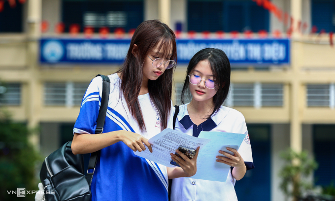 233a7457-1753258338-1753258343-5637-1753258478 Thí sinh TP HCM thi tốt nghiệp THPT 2025. Ảnh: Quỳnh Trần