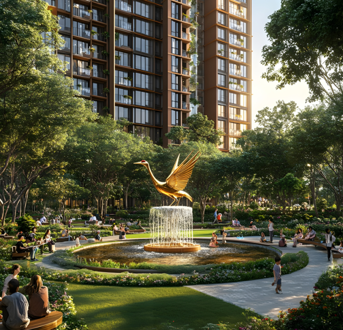 3-3-png-1751561237-9047-1751591495 Quần thể Feliz Jardin - vườn Hạnh phúc nằm tại trung tâm tổ hợp Sun Feliza Suites. Ảnh minh họa Sun Property