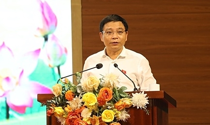 3857964c982f85cd189a9959-jpg-1-4102-7711-1751643826 Bộ trưởng Tài chính Nguyễn Văn Thắng tại buổi tiếp xúc cử tri tỉnh Điện Biên, ngày 4/7. Ảnh: Cổng TTĐT Điện Biên