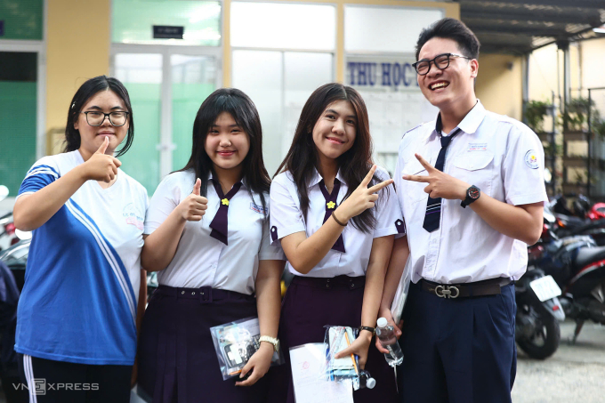 4f2acb24477ece20976f-175324501-7249-8506-1753245374 Thí sinh dự thi tốt nghiệp THPT 2025 tại TP HCM, tháng 6. Ảnh: Quỳnh Trần