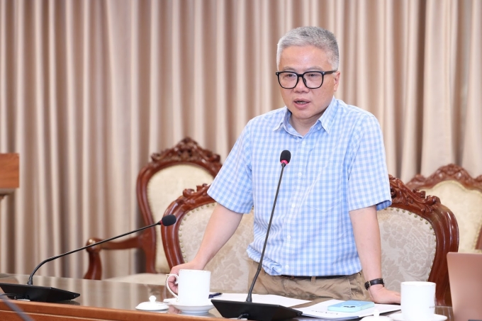 519982240-1158695866303744-708-2951-4366-1752825962 GS Ngô Bảo Châu phát biểu tại hội nghị, ngày 17/7. Ảnh: MOET