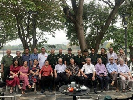 770-202507272207213-14404032 Buổi họp mặt Cựu chiến binh Trung đoàn 22 Anh hùng (24/4/2025). Ảnh: NVCC.