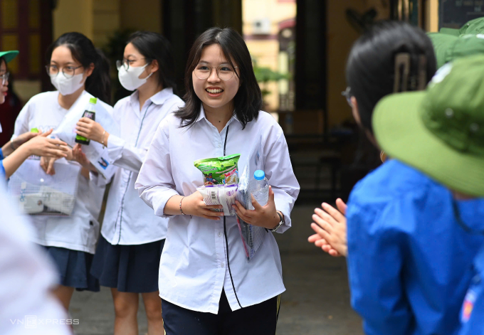 7d6a8d98-2966-441a-8f49-a3b7a4-7672-6305-1752510414 Thí sinh Hà Nội dự thi tốt nghiệp THPT 2025. Ảnh: Giang Huy