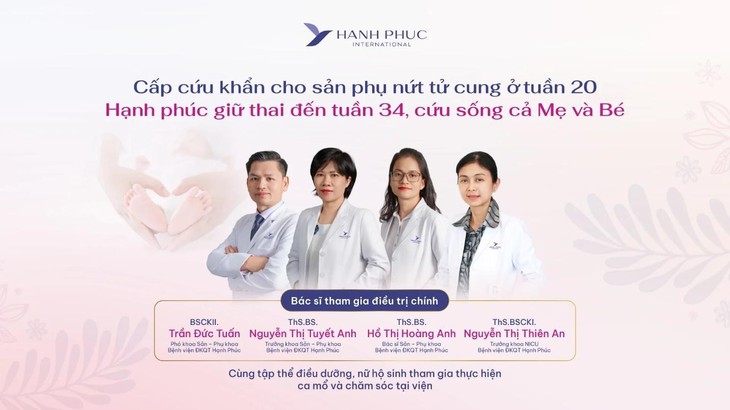 a1-1753864511530983358673 Vượt 'cửa tử' nứt tử cung ở tuần 20 - Hành trình kỳ diệu của thai phụ đến ngày mẹ tròn con vuông - Ảnh 1.