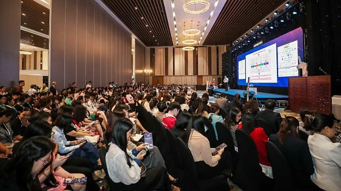 adasdqwe-jpg-1752565650-175256-7070-6998-1752565996 Sự kiện Horecfex 2024 thu hút đông đảo các nhà đầu tư, nhà phát triển công nghệ, truyền thông và các chủ doanh nghiệp tham dự. Ảnh: Horecfex