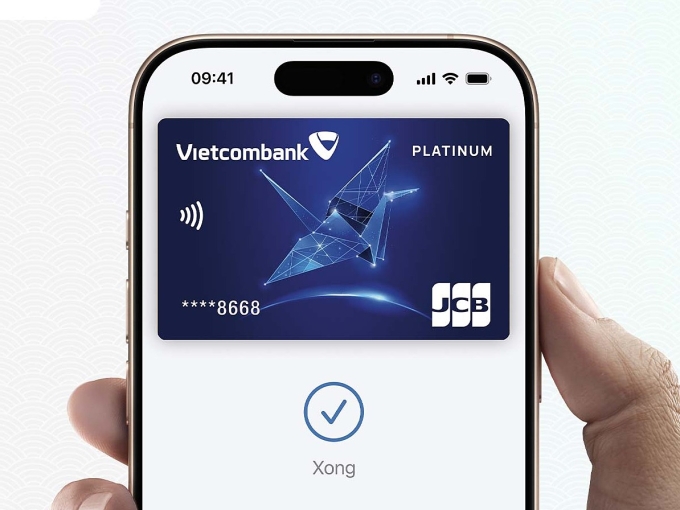 anh-ott-jcb-applepay-175150652-2678-8359-1751506789 Thẻ Vietcombank JCB được tích hợp vào Apple Pay. Ảnh: Vietcombank