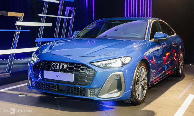 audi-a5-2025-1753924859-2111-1753925700 Audi A5 thế hệ mới lần đầu tiên ra mắt thị trường Việt Nam ngày 4/7. Ảnh: Lương Dũng