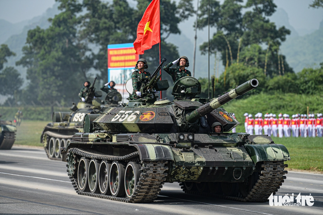 base64-17527317253451655040837 Dàn xe tăng, tên lửa, UAV lần đầu xuất hiện, sẽ có trong lễ diễu binh mừng Quốc khánh - Ảnh 2.