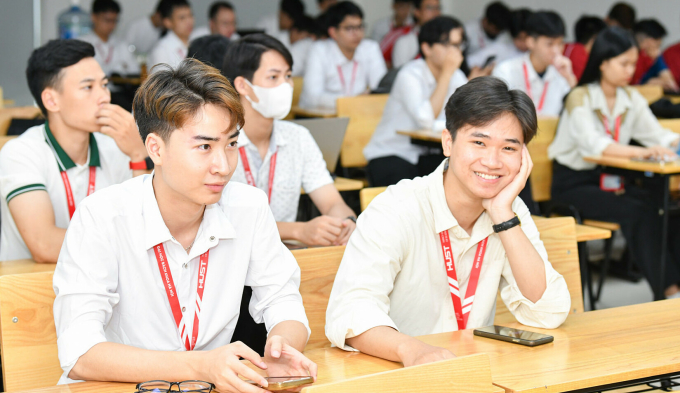 bk-1751951281-1751951294-4377-1751951363 Sinh viên Đại học Bách khoa Hà Nội. Ảnh: HUST