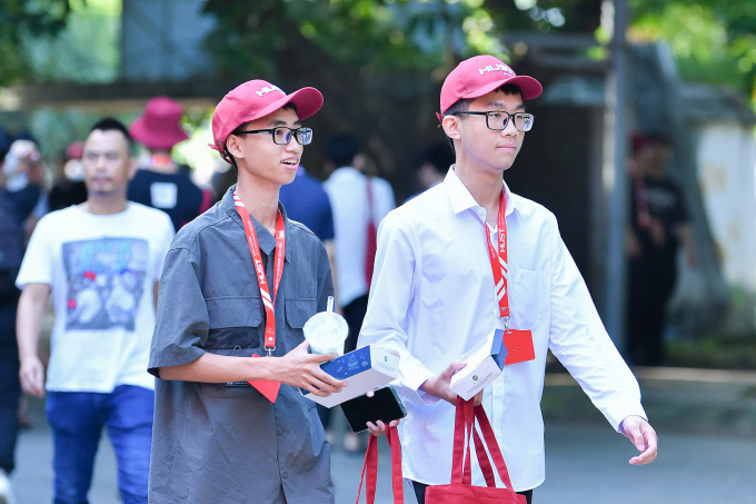 bkhn-jpeg-1752740867-175274088-3288-7317-1752796927 Thí sinh xét tuyển tài năng vào Đại học Bách khoa Hà Nội. Ảnh: HUST