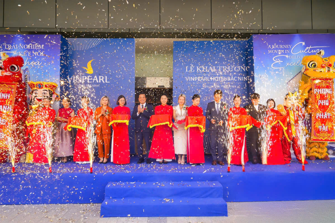 bn1-1752744176-2511-1752803397 Lễ khai trương khách sạn Vinpearl Hotel Bắc Ninh ngày 17/7. Ảnh: Vinpearl