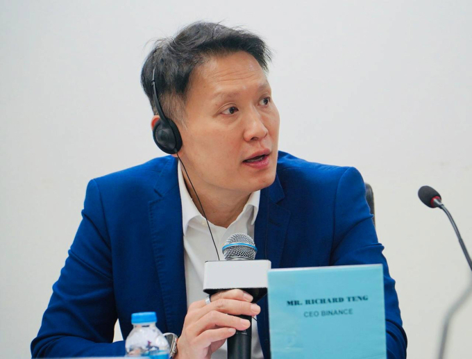 ceo-binance-richard-teng-17525-6046-8486-1752591235 Ông Richard Teng trong buổi tọa đàm xây dựng khung pháp lý cho tài sản số, hôm 15/7. Ảnh: Ban tổ chức cung cấp