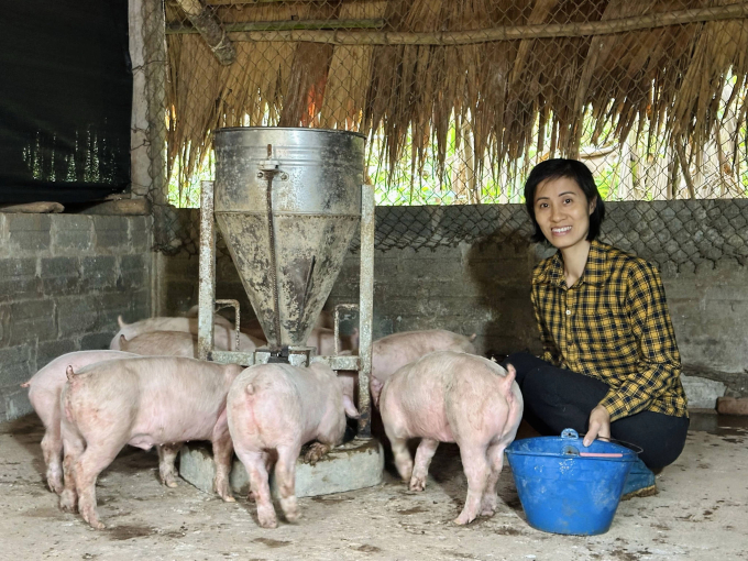 chuong-trinh-uoc-mo-xanh-trao-7353-6180-1752122247 Chương trình Ước mơ xanh trao tặng mô hình chăn nuôi cho chị Nguyễn Thị Tư, Thái Nguyên. Ảnh: F88