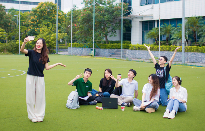 cong-cong-1753245407-8498-1753259282 Sinh viên Đại học Y tế công cộng. Ảnh: HUPH