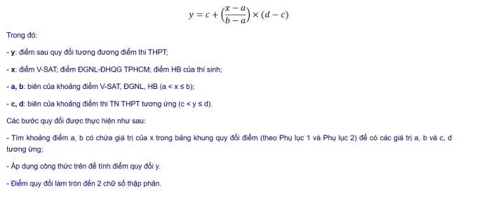 cong-thuc-quy-doi-dh-mo-tp-hcm-8779-1887-1753276294 Điểm sàn Đại học Mở TP HCM giảm đến 6 điểm