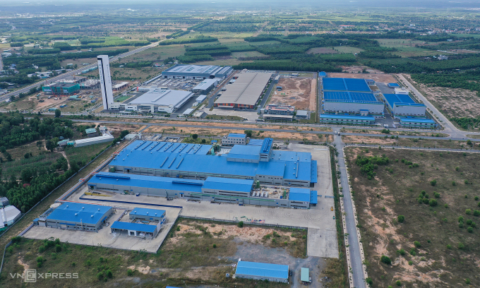 dji-0067-1-1751514127-17515141-9942-4812-1751514682 Một khu công nghiệp tại Nhơn Trạch, Đồng Nai. Ảnh: Quỳnh Trần