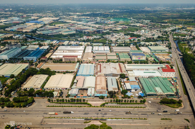 dji-0154-1753784926-9974-1753786058 Một góc khu công nghiệp Tân Tạo tại TP HCM năm 2020. Ảnh: Quỳnh Trần