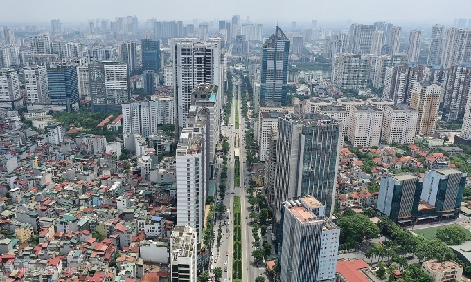 dji-0331-jpg-jpeg-1752132495-1-3327-6321-1752133565 Một dãy tòa chung cư ở trung tâm Hà Nội. Ảnh: Ngọc Thành