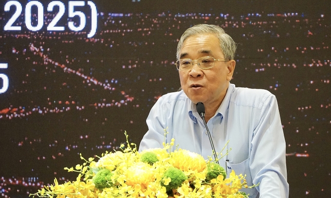 dsc04494-1753266734-1753266813-8667-3094-1753269028 Ông Nguyễn Ngọc Hòa, Chủ tịch Huba tại hội nghị sáng 23/7. Ảnh: Huba