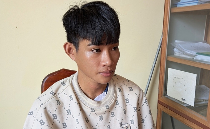 duy-thanh-1753697762-175369777-4203-6289-1753697866 Phạm Duy Thanh tại cơ quan điều tra. Ảnh: An Phú