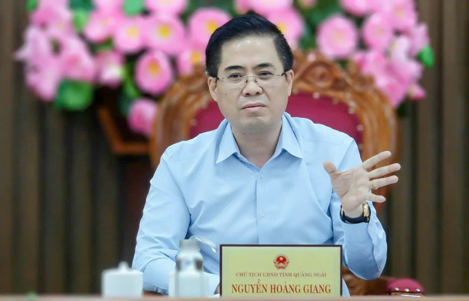 e0933c26596bef35b67a-175156223-6161-3170-1751562941 Ông Nguyễn Hoàng Giang, Chủ tịch UBND tỉnh Quảng Ngãi. Ảnh: Phạm Linh