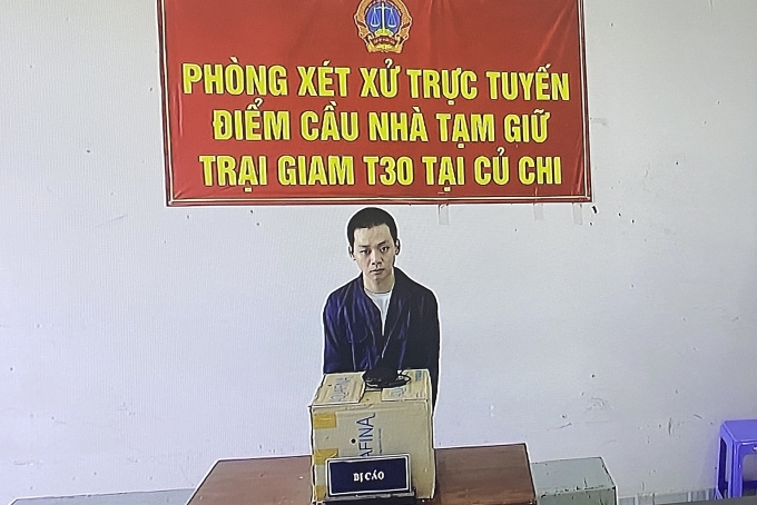 ea05d4f9419fc8c1918e-175326014-3824-6152-1753260450 Bị cáo Trịnh Hùng Mạnh tại Trại giam T30, Củ Chi. Ảnh: Chụp màn hình
