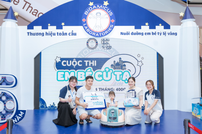 image-124493782-extractword-2-9578-6925-1753263496 Em bé cử tạ tìm được chủ nhân của các giải thưởng lớn. Ảnh: BioAmicus