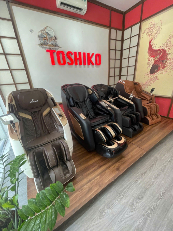 image-extractword-0-out-9147-1753260063 Ghế massage là sản phẩm chủ lực của nhãn hàng. Ảnh: Toshiko