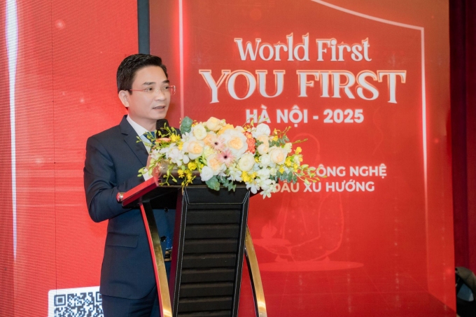 image003-1752459065-7098-1752459357 CEO Nguyễn Thế Hùng phát biểu tại sự kiện. Ảnh: Bemed