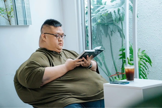 image1-1753698813-2650-1753699015 Trọng Nhân khi chưa giảm cân. Ảnh: NVCC