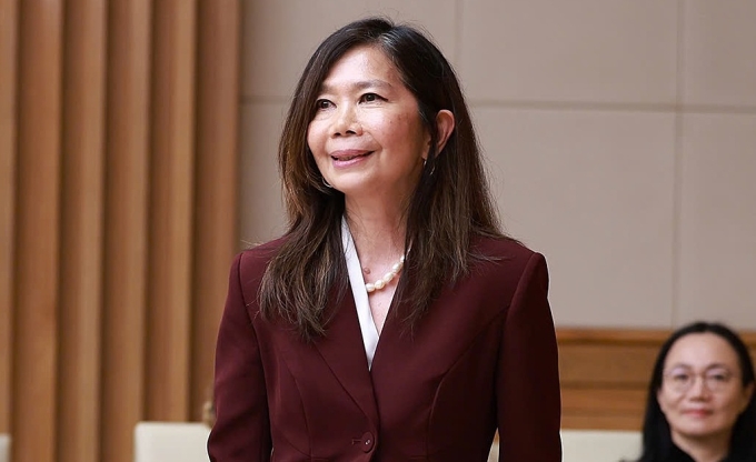 img4258-1752154847445302757032-3685-1793-1752170947 Bà Pauline Tamesis, điều phối viên thường trú Liên Hợp Quốc tại Việt Nam. Ảnh: Nhật Bắc