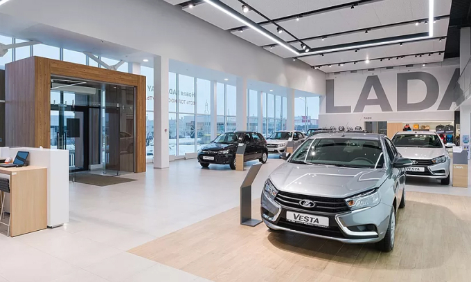 lada-1-1753234311-5477-1753234665 Một đại lý xe Lada thuộc AvtoVAZ. Ảnh: Kolesa