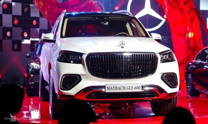 mercedes-maybach-gls-175392501-1707-1111-1753925700 Mercedes-Maybach GLS 600 2025 tại sự kiện ra mắt ở TP HCM hôm 3/7. Ảnh: Thành Nhạn