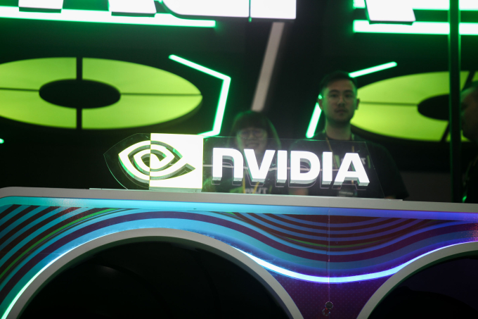 nvidia-vnexpress-3-5458-1752080732 Logo Nvidia tại Triển lãm Computex 2024 ở Đài Loan hồi tháng 6/2024. Ảnh: Khương Nha
