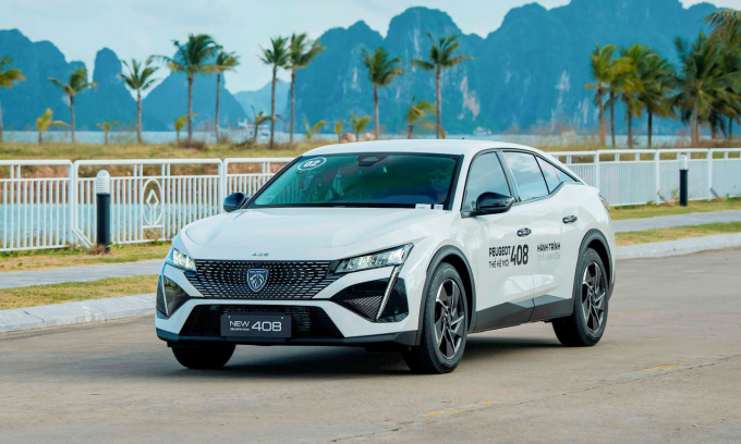 peugeot-day1-2-33-1751413917-7017-1751414495 408 bản GT lăn bánh tại Quảng Ninh. Ảnh: Thaco