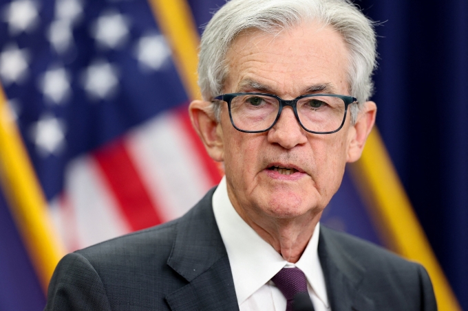 powell-july-30-1753909785-1753-6808-3372-1753909859 Chủ tịch Fed Jerome Powell trong cuộc họp báo ngày 30/7. Ảnh: Reuters