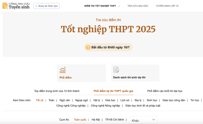screen-shot-2025-07-14-at-15-0-4457-4400-1752480713-1 Giao diện trang tra cứu điểm thi của VnExpress.