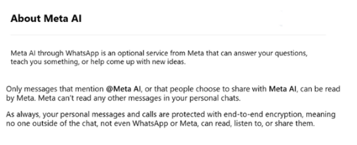 screenshot-2025-07-18-090824-17528045372002072492925 Sai sự thật: Meta AI không đọc trộm trò chuyện WhatsApp - Ảnh 3.