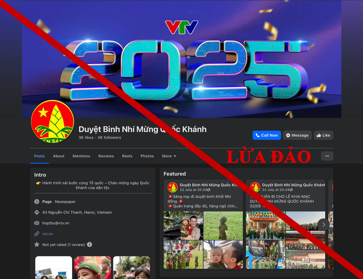 screenshot-2025-07-24-at-162130-17533491178951880744789 Giả mạo VTV tổ chức 'Duyệt binh nhí' nhằm thu thập thông tin cá nhân - Ảnh 1.