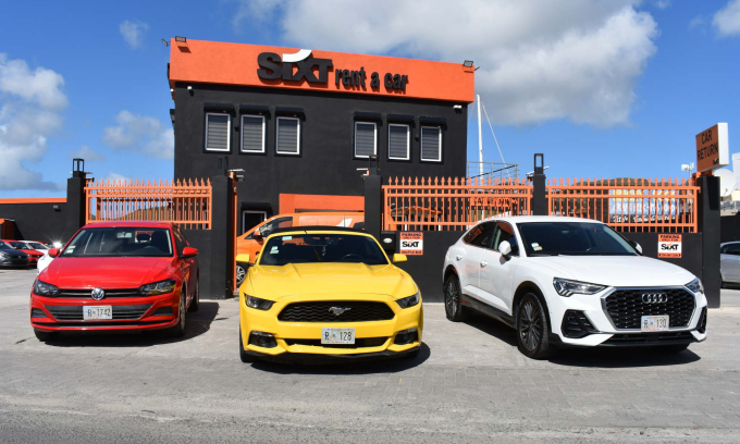 sixt-1753344144-4736-1753344454 Một điểm cho thuê xe của hãng Sixt tại Hà Lan. Ảnh: Sint Maarten