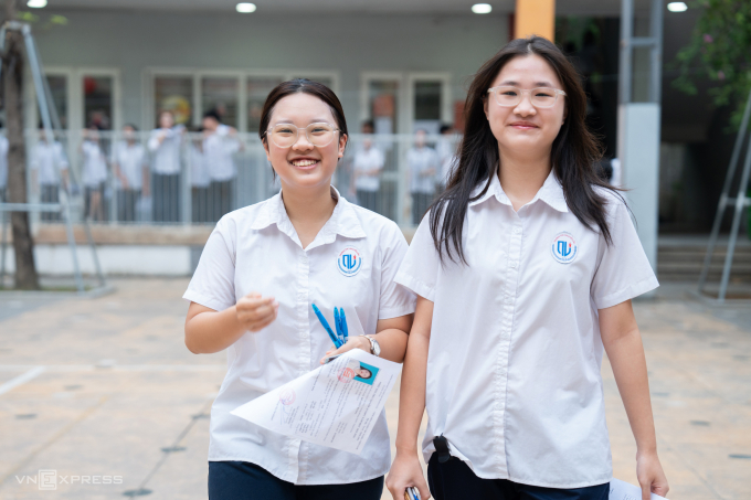 truong-thcs-thanh-xuan-trung-2-8276-5831-1751638874 Học sinh thi lớp 10 ở Hà Nội năm 2025. Ảnh: Tùng Đinh