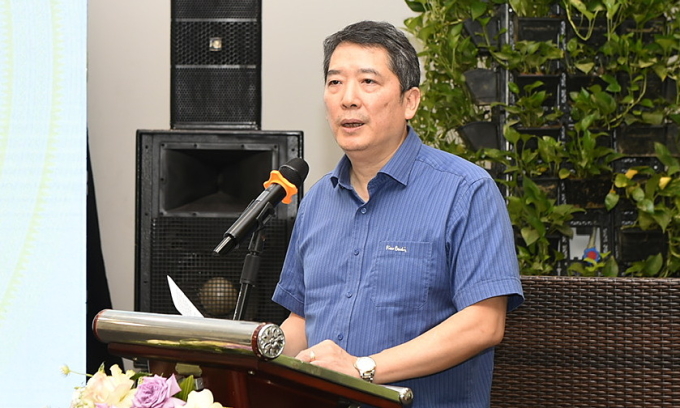 tt-cao-anh-tuan-1752055039-175-6904-4110-1752055157 Thứ trưởng Tài chính Cao Anh Tuấn phát biểu tại hội nghị, ngày 9/7. Ảnh: Hoài Phương