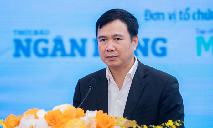 ttkhcn-1752675851-1752675876-8926-1752675891 Thứ trưởng Khoa học và Công nghệ Bùi Thế Duy phát biểu tại diễn đàn ngày 16/7. Ảnh: BTC