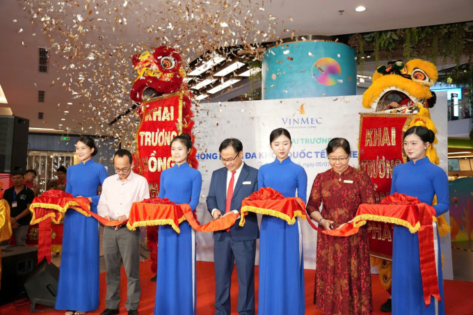 vmcc-1751777220-6694-1751777426 Lễ khai trương Phòng khám Đa khoa Quốc tế Vinmec Grand Park tại Vincom Mega Mall, Vinhomes Grand Park. Ảnh: Vingroup