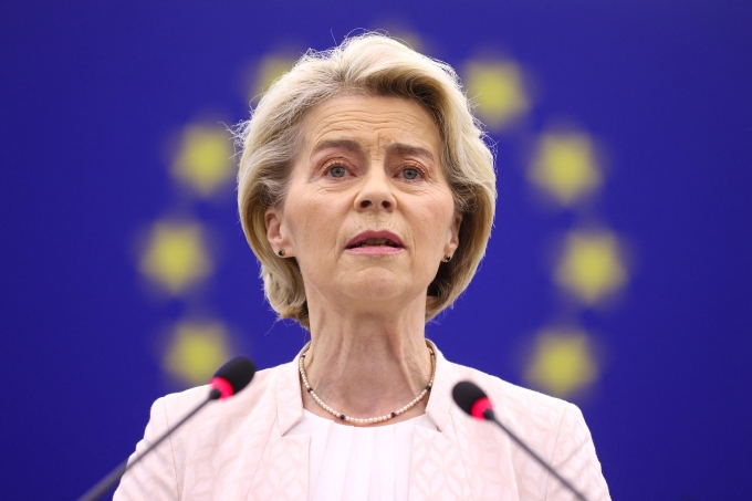 von-de-leylen-1-1753404807-175-7519-3928-1753404966 Chủ tịch Ủy ban châu Âu (EC) Ursula von der Leyen. Ảnh: Reuters