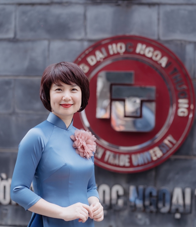 z6762727356824-627e9185a18688c-8114-8812-1751420163 Bà Nguyễn Thu Hương, tân hiệu trưởng trường Đại học Ngoại thương. Ảnh: FTU Times