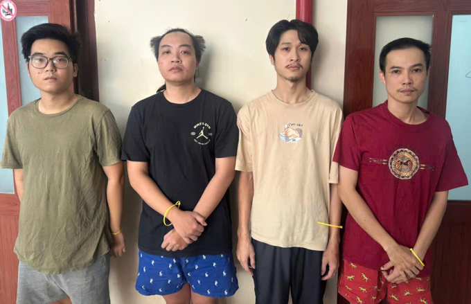 z6832969458436-47f731adf3140a0-2190-8906-1753253380 Những nghi phạm trong đường dây ma túy liên quan Nguyễn Công Trí. Ảnh: Công an TP HCM