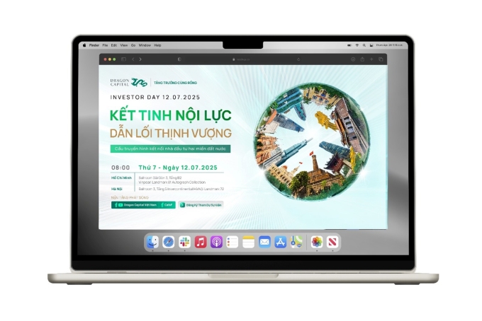 zxcfaf-1752058525-3784-1752059165 Sự kiện Investor Day lần đầu tiên được tổ chức theo hình thức hybrid. Ảnh: DC